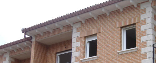  Canecillos y placas en piedra artificial acabado liso | Prefabricados Linares |  Tel/Fax.: 918 66 06 45 - Mvil: 625 57 22 09 / 652 80 01 48
