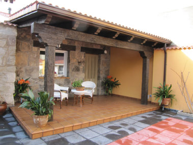 Vigas viguetas pilares cargaderos hormigón imitación madera rústico