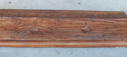 Canelillos y placas de hormigón imitación madera
